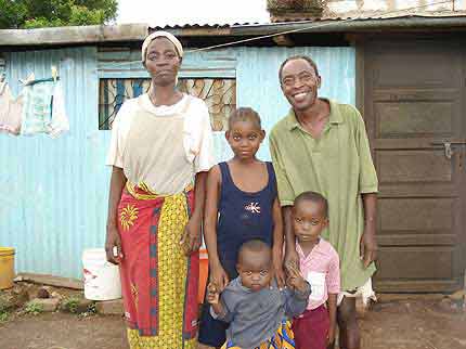 Die Familie von Agnes und Edwin
