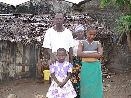 Die Familie von Mariam